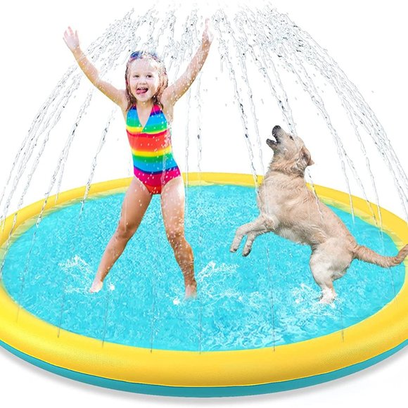 NEW 59 inches Splash Sprinkler Pad - Picture 1 of 11
